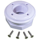 Vnyl Pool I/O Fttng (1.5 X 1.5 Socket) White : 25522-100-000