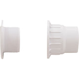 Fiberglass Pool Wallfitting, W/Nut, White, No Gasket : 25523-500-000