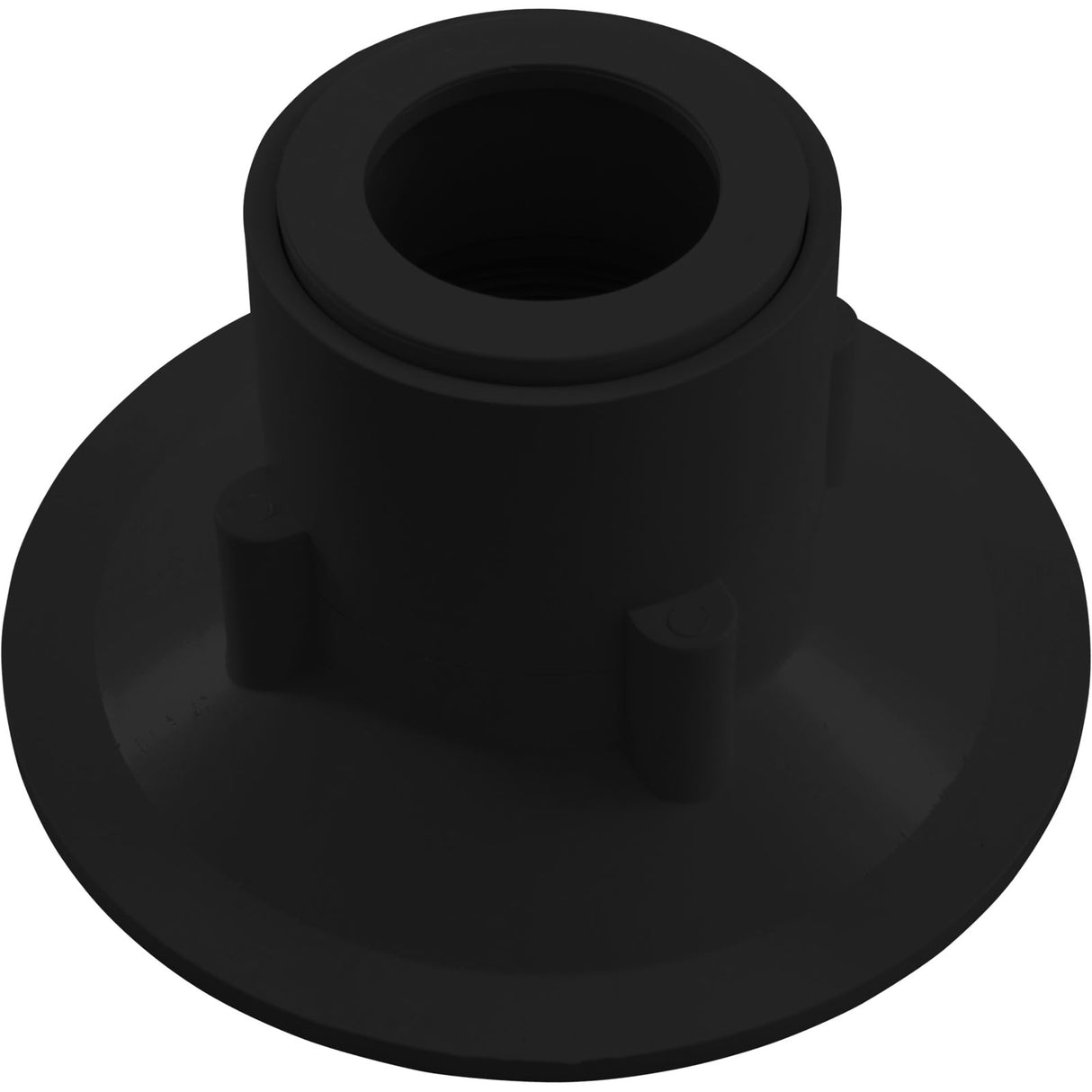Floor Inlet Fittng (2Ins W/1.5Inred) Black : 25527-104-000