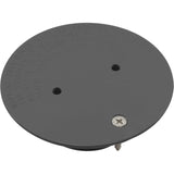 Adj Floor Inlet Fitting (2" S) Cover And Screw Dark Gray : 25527-107-100 - Custom Molded Products - 849640007785 - PartsForSpas.com