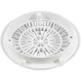 Gunite Main Drain Frame, Galaxy Lid (Av) , White : 25531-000-000