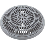 Gunite Main Drain Frame, Galaxy Lid (Av) , Gray : 25531-001-000
