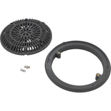 Gunite Main Drain Frame, Galaxy Lid (Av) , Dk Gray : 25531-007-000