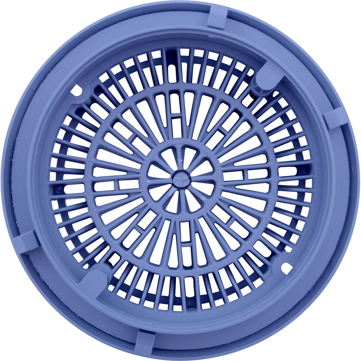 Gunite Main Drain Frame, Galaxy Lid (Av) , Lt Blue : 25531-009-000
