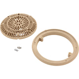Gunite Main Drain Frame, Galaxy Lid (Av) , Tan : 25531-039-000