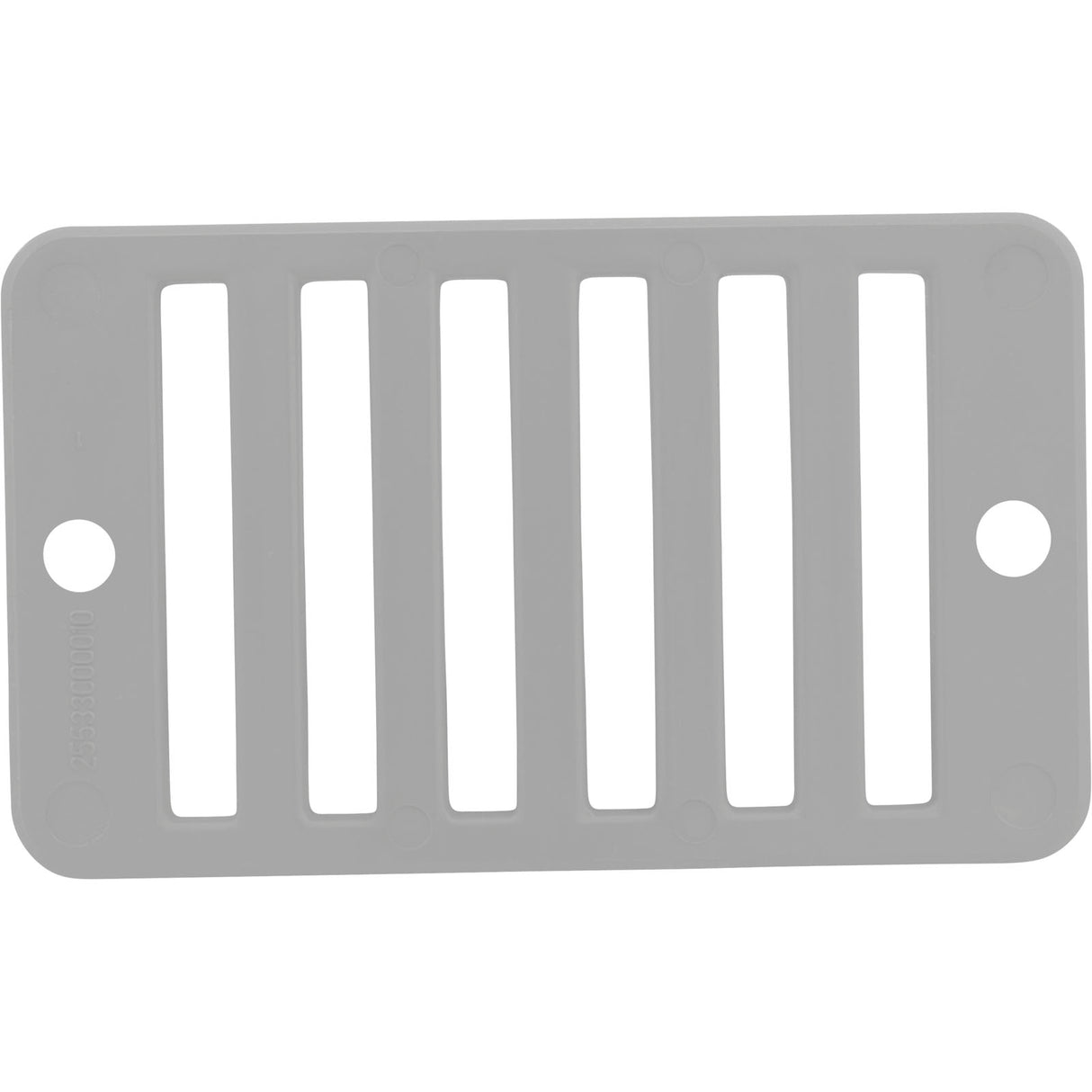 Rectangular Grate W/ Screws (Wh) : 25533-000-010