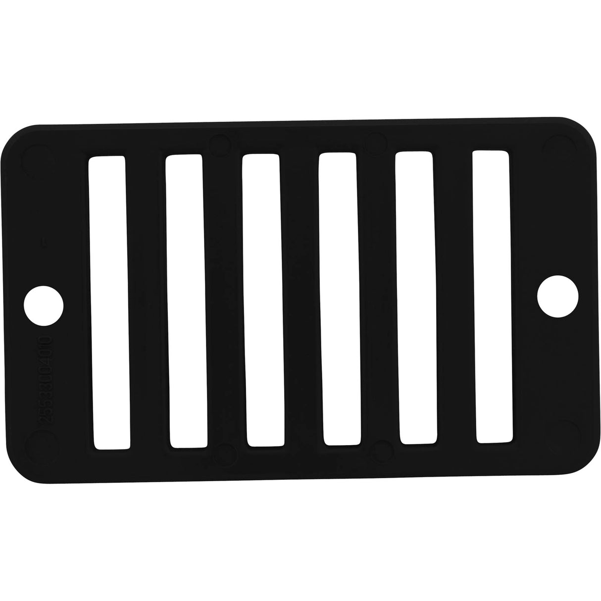 Rectangular Grate W/ Screws (Bk) : 25533-004-010