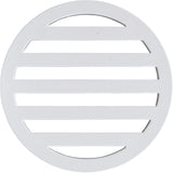 3" Round Deck Drain Cover, White : 25533-300-010