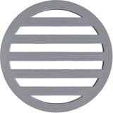 3" Round Deck Drain Cover, Gray : 25533-301-010