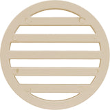 3" Round Deck Drain Cover, Tan : 25533-309-010