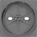 Square Lid And Collar Assembly, Gray : 25538-901-000 - Custom Molded Products - 25538-901-000 - PartsForSpas.com