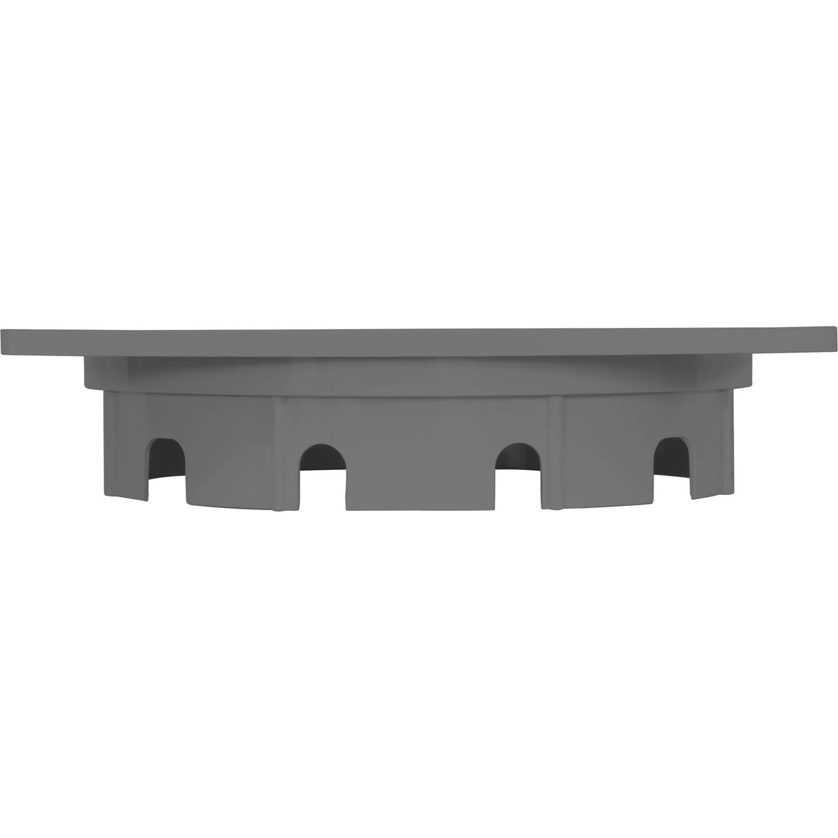 Square Lid And Collar Assembly, Gray : 25538-901-000 - Custom Molded Products - 25538-901-000 - PartsForSpas.com