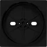 Square Lid And Collar Assembly, Black : 25538-904-000 - Custom Molded Products - 849640008621 - PartsForSpas.com