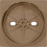 Square Lid And Collar Assembly, Tan : 25538-909-000 - Custom Molded Products - 849640008638 - PartsForSpas.com