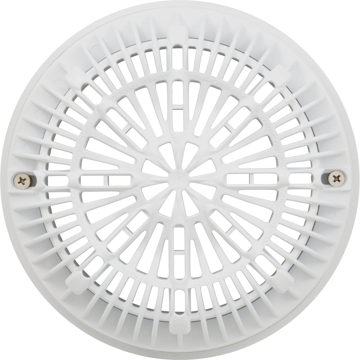 Galaxy Lid & Plaster Frame 7-3/4" (White) : 25539-100-000