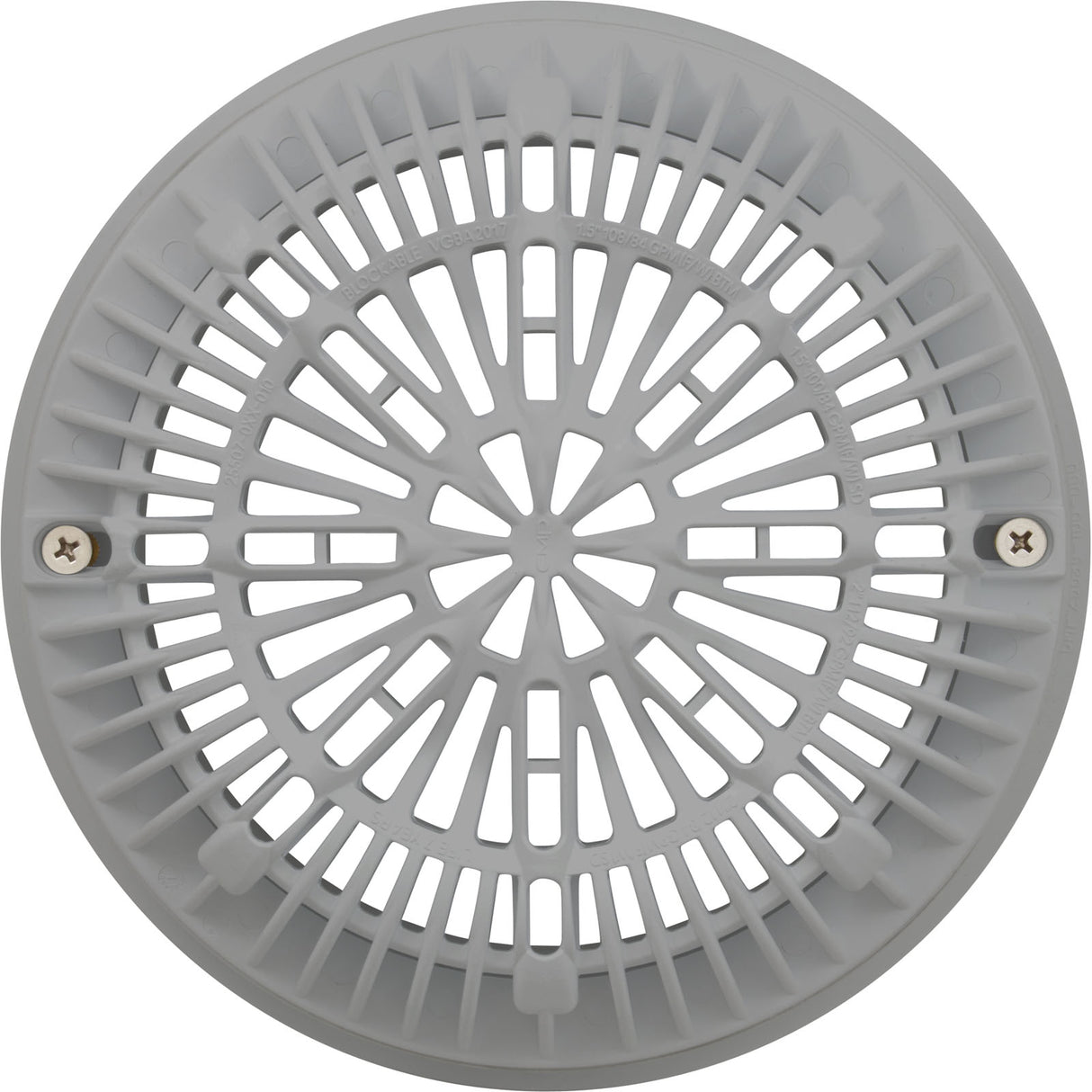 Galaxy Lid & Plaster Frame 7-3/4" (Gray) : 25539-101-000