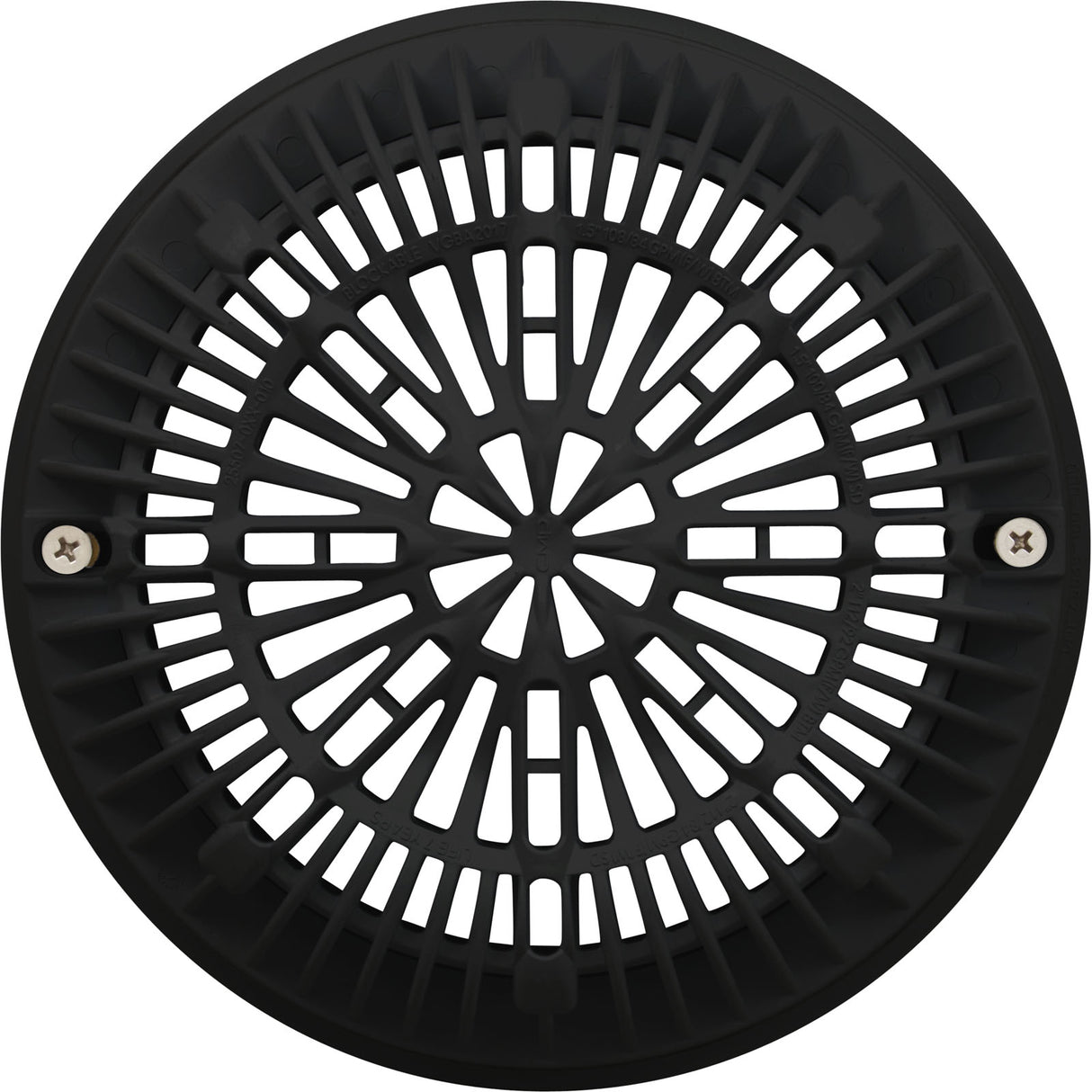 Galaxy Lid & Plaster Frame 7-3/4" (Black) : 25539-104-000