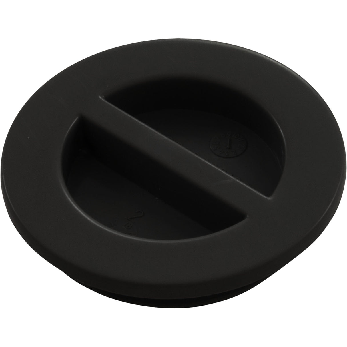 1.5In Npt Flat Plug, Black : 25542-004-000