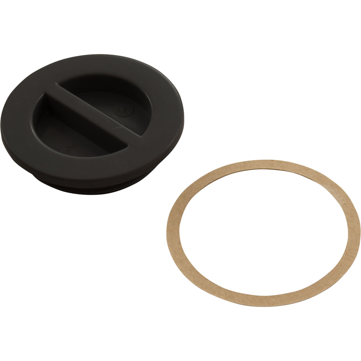1.5In Npt Flat Plug, Black : 25542-004-000