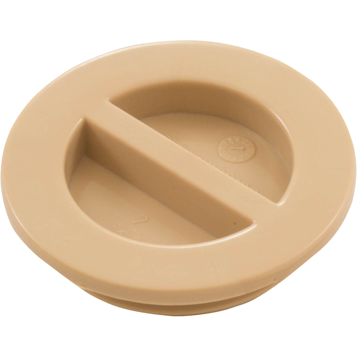 1.5In Npt Flat Plug, Tan : 25542-009-000