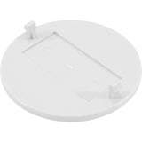 Logo Insert, Blank, Skimmer Lid White : 25544-020-010 - Custom Molded Products - 849640009772 - PartsForSpas.com
