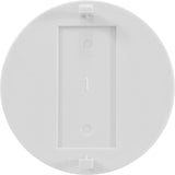 Logo Insert, Blank, Skimmer Lid White : 25544-020-010 - Custom Molded Products - 849640009772 - PartsForSpas.com