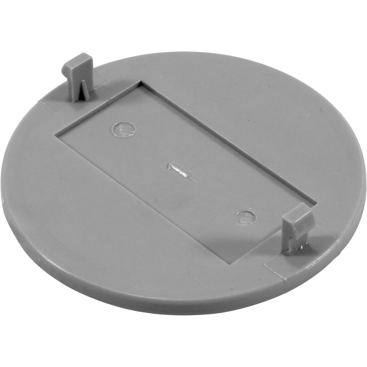 Logo Insert, Blank, Skimmer Lid Medium Gray : 25544-021-010 - Custom Molded Products - 25544-021-010 - PartsForSpas.com