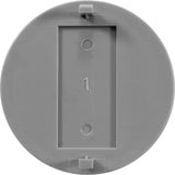 Logo Insert, Blank, Skimmer Lid Medium Gray : 25544-021-010 - Custom Molded Products - 25544-021-010 - PartsForSpas.com