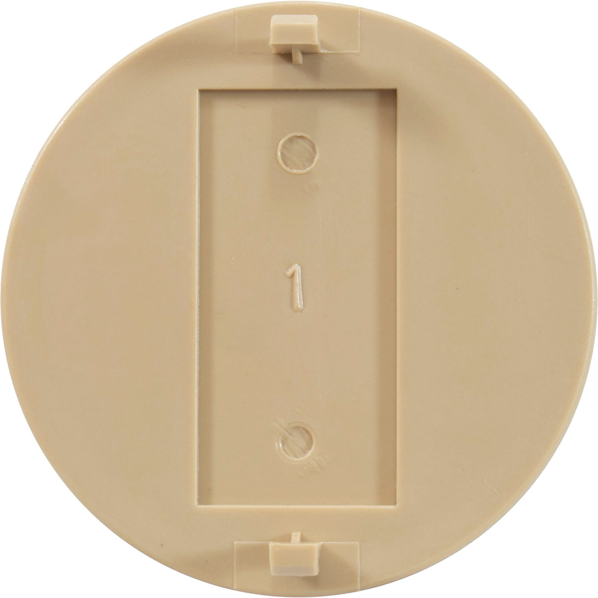 Logo Insert, Blank, Skimmer Lid Tan : 25544-029-010 - Custom Molded Products - 25544-029-010 - PartsForSpas.com