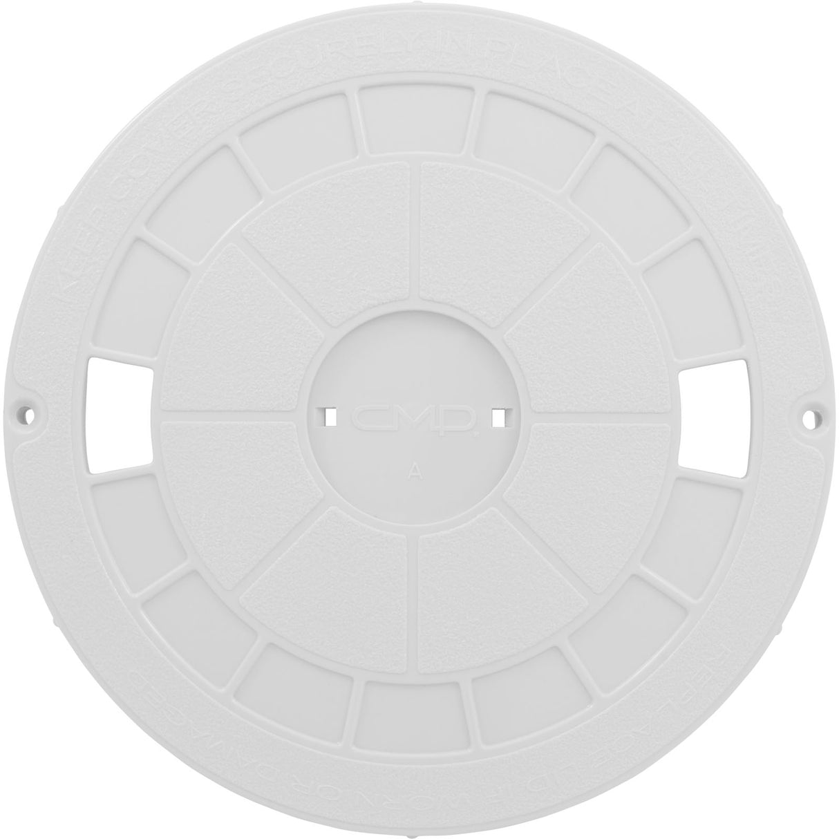 Skimmer Lid, Admiral, White : 25544-500-000 - Custom Molded Products - 25544-500-000 - PartsForSpas.com