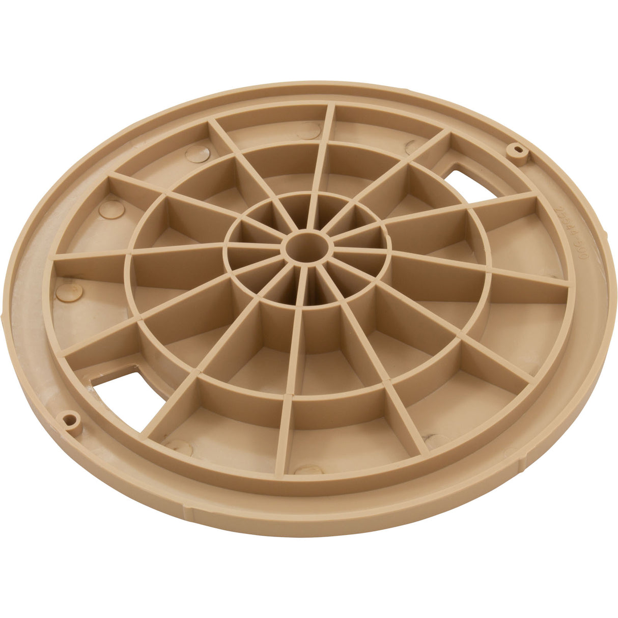 Skimmer Lid, Admiral, Tan : 25544-509-000 - Custom Molded Products - 25544-509-000 - PartsForSpas.com
