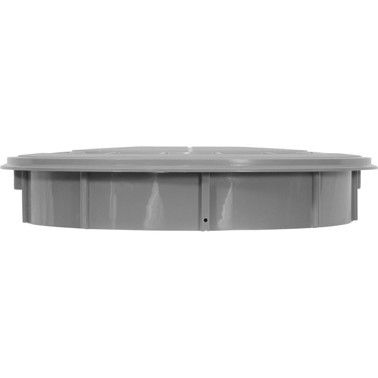 Skimmer Cover And Collar (Round) Gray : 25544-901-000 - Custom Molded Products - 849640009857 - PartsForSpas.com