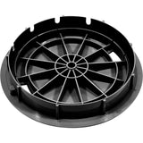 Skimmer Cover And Collar (Round) Black : 25544-904-000 - Custom Molded Products - 849640009864 - PartsForSpas.com