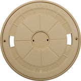 Skimmer Cover And Collar (Round) Tan : 25544-919-000 - Custom Molded Products - 25544-919-000 - PartsForSpas.com