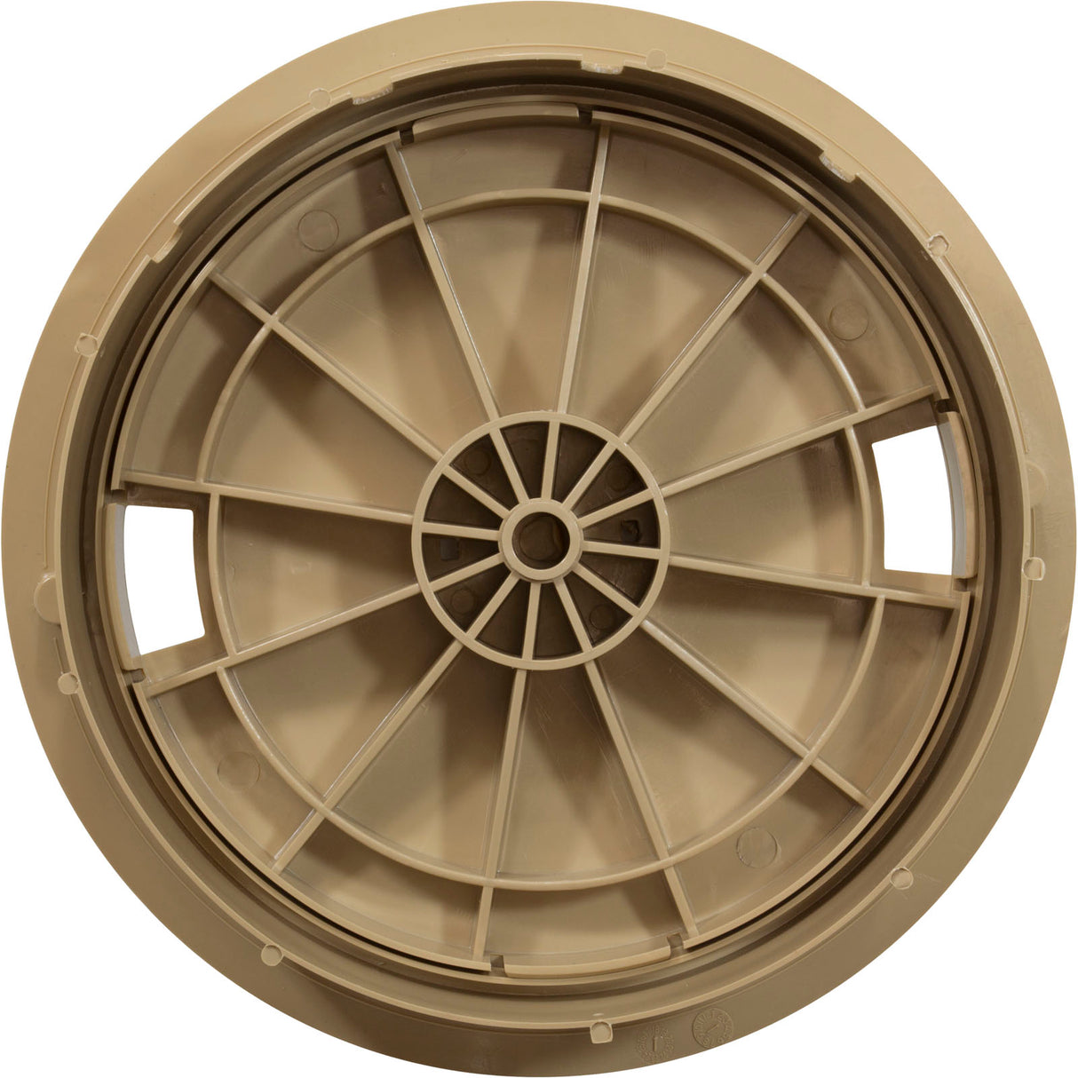 Skimmer Cover And Collar (Round) Tan : 25544-919-000 - Custom Molded Products - 25544-919-000 - PartsForSpas.com