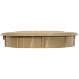 Skimmer Cover And Collar (Round) Tan : 25544-919-000 - Custom Molded Products - 25544-919-000 - PartsForSpas.com