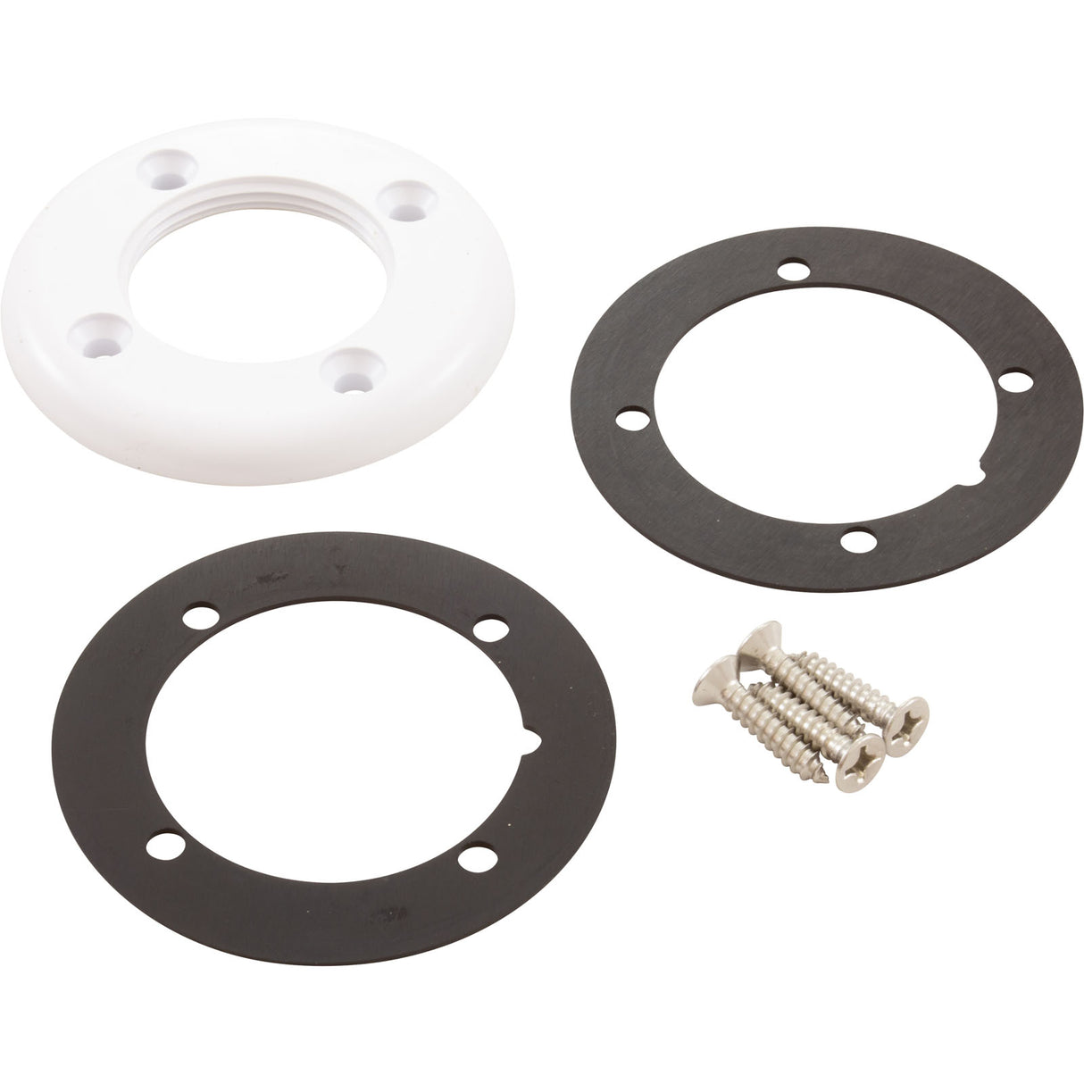 Vnl Pool Return Faceplate Kit Threaded White : 25546-100-000
