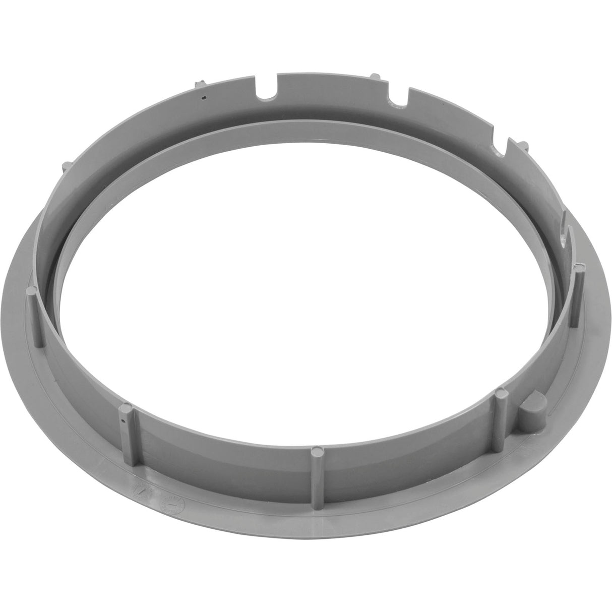 Skimmer Cvr Collar, Round, Gray : 25547-001-000 - Custom Molded Products - 849640010075 - PartsForSpas.com