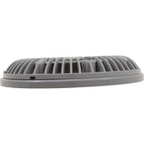 Vinyl Liner Pool Main Drain Ring, 8" Galaxy Lid (Gray) : 25548-001-000