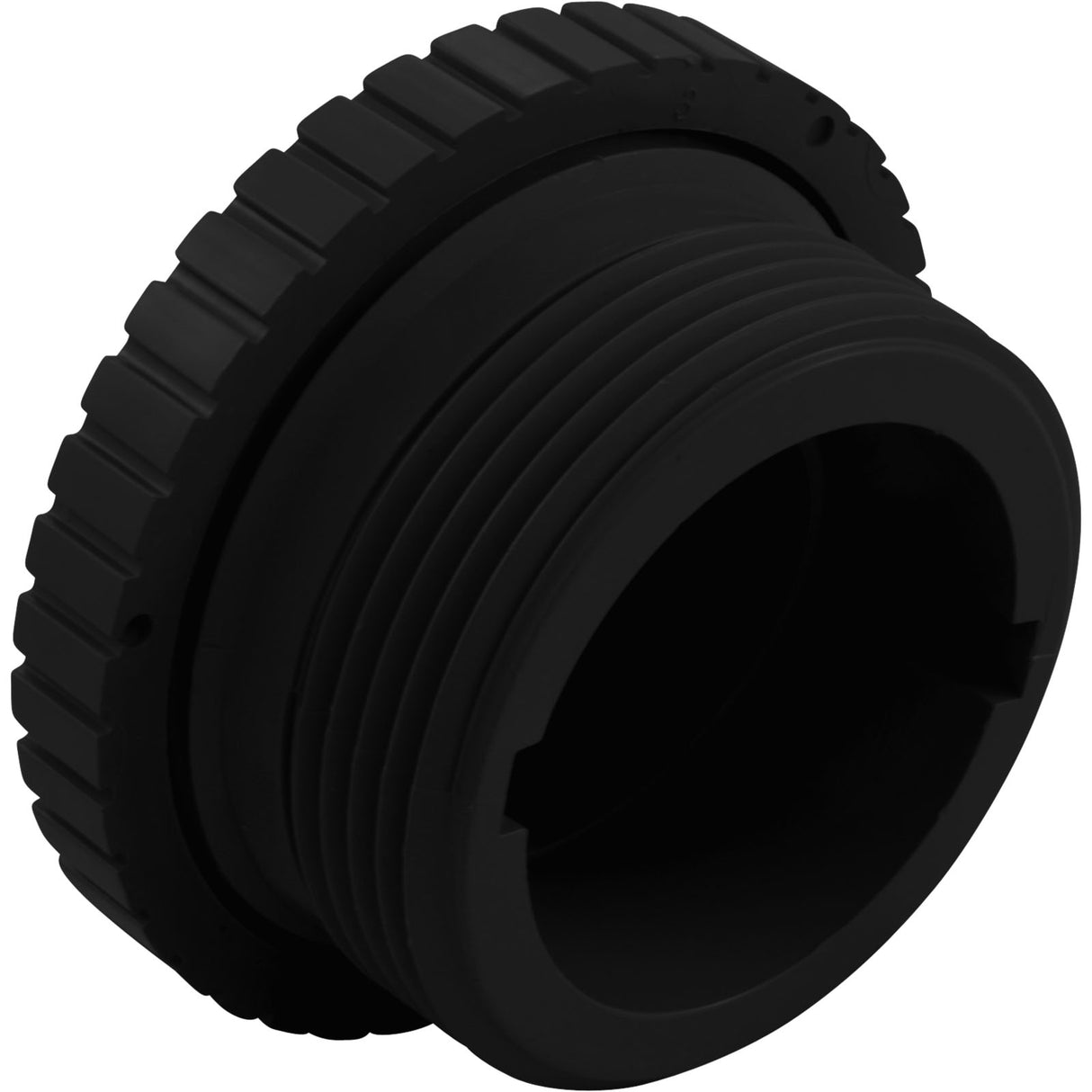 Dir Flow Outlet (1/2" Mip, Slottedted) Black : 25552-004-000