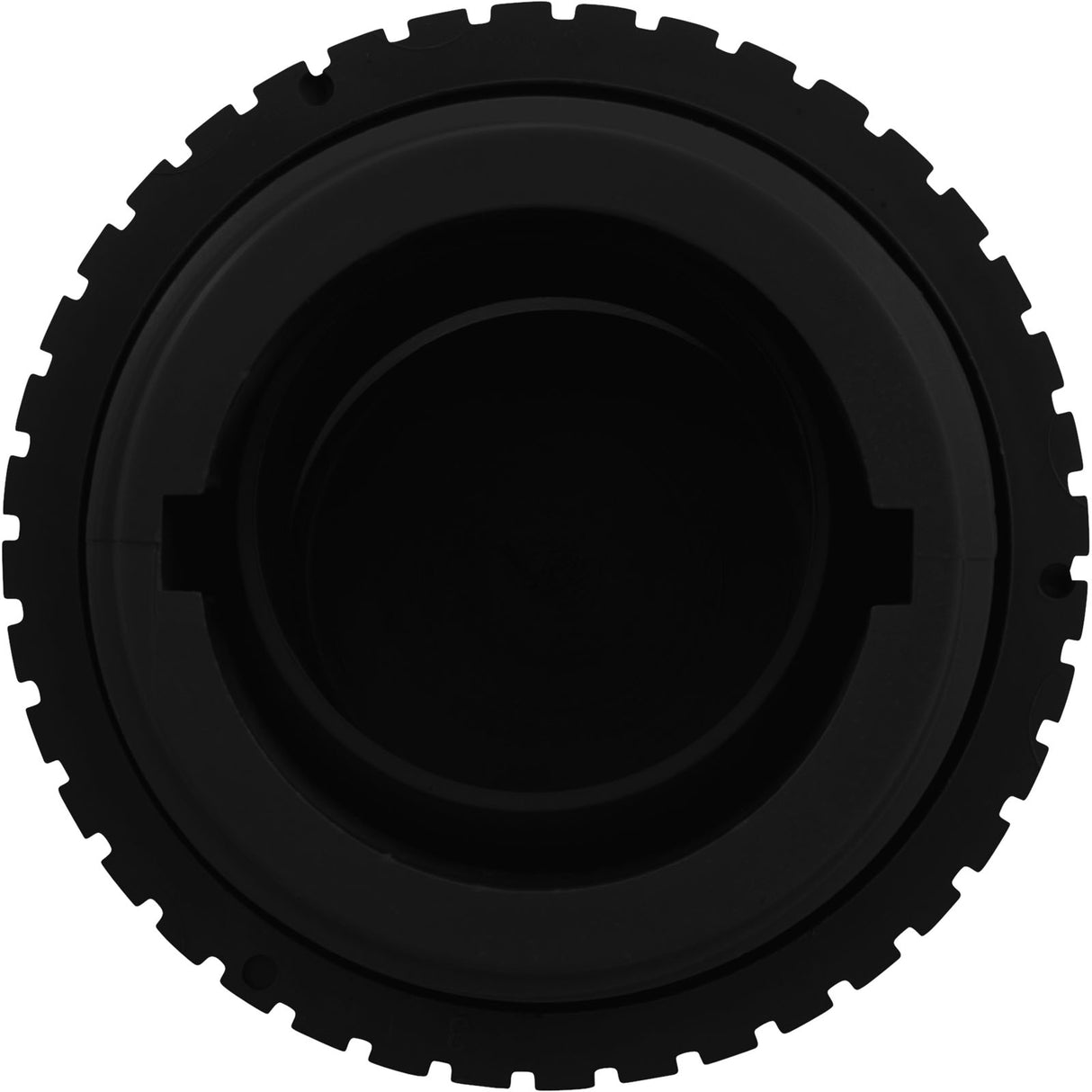 Dir Flow Outlet (1/2" Mip, Slottedted) Black : 25552-004-000