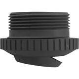 Dir Flow Outlet (1/2" Mip, Slottedted) Dark Gray : 25552-007-000