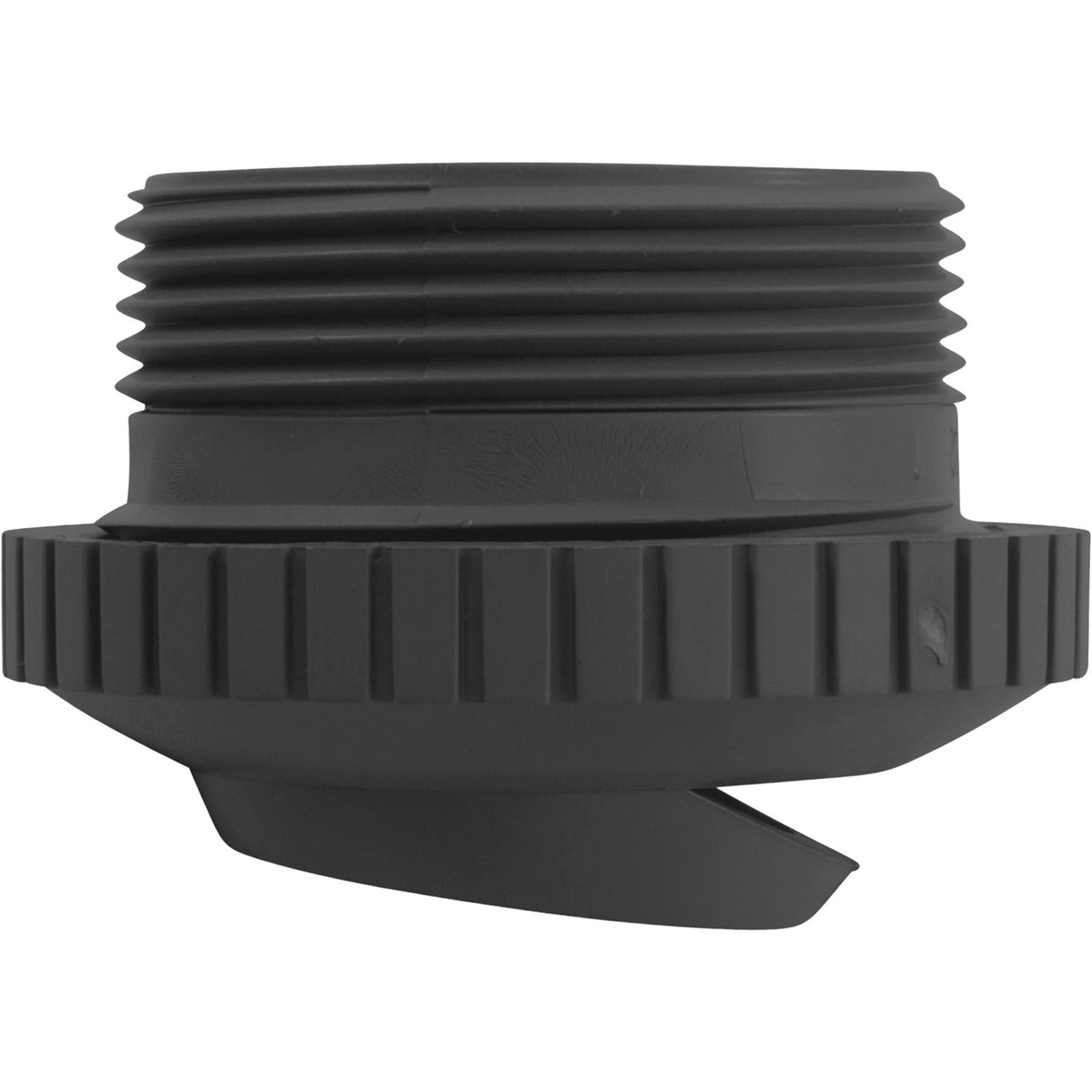 Dir Flow Outlet (1/2" Mip, Slottedted) Dark Gray : 25552-007-000