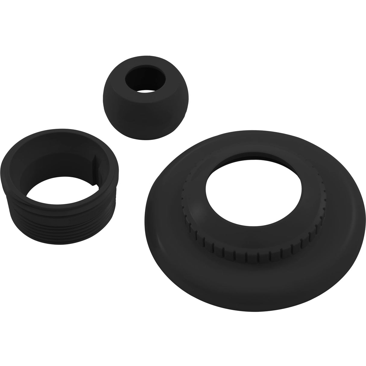 Dir Flow Outlet (3/4", 1/2" Mip, Flg) Black : 25553-304-000