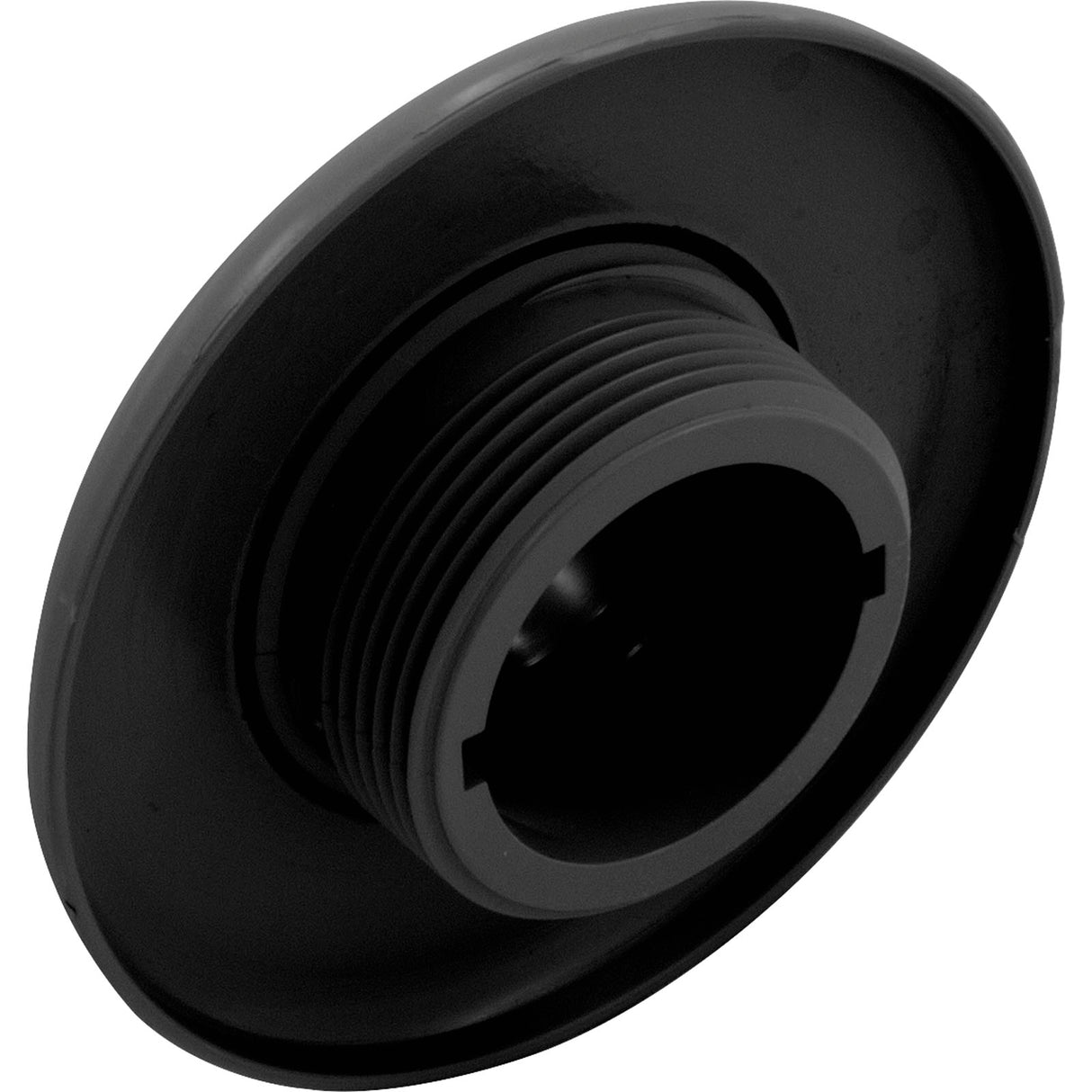 Dir Flow Outlet (1", 1/2", Mip, Flg) Black : 25553-404-000