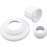 Dir Flow Outlet (1", 1/2" Ins, Flg) White : 25553-450-000
