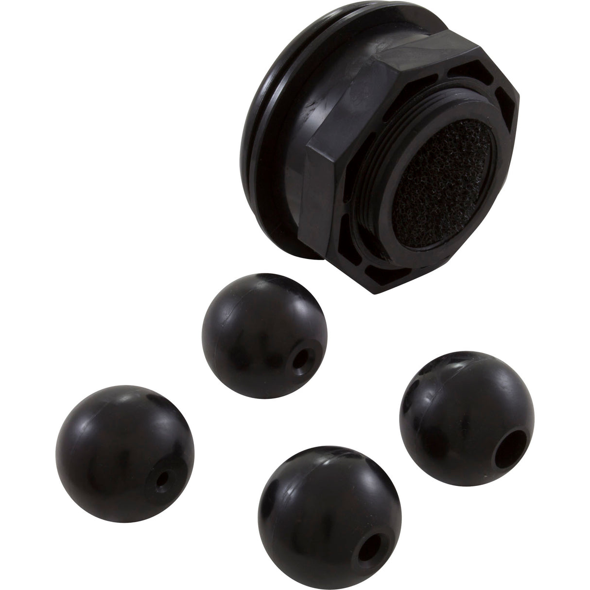 Vinyl Liner Pool Wall Jet Kit Black : 25553-904-000