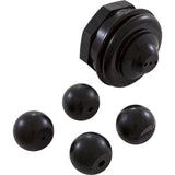 Vinyl Liner Pool Wall Jet Kit Black : 25553-904-000
