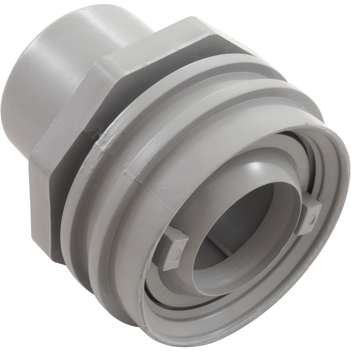Flush Mount Return Fitting Gray : 25555-001-000