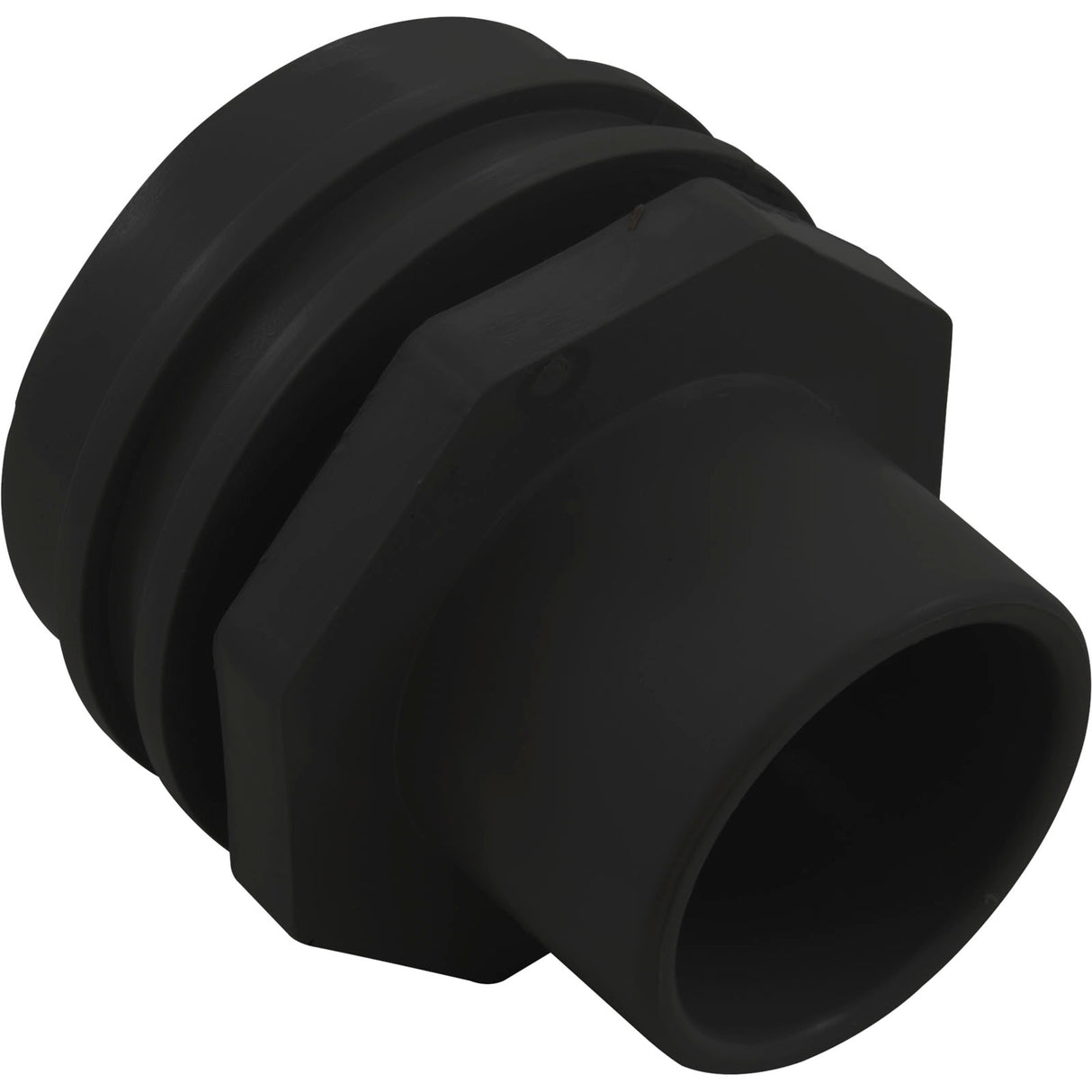 Flush Mount Return Fitting Black : 25555-004-000